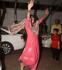 গণেশপুজোয় গণপতিকে বাড়িতে স্বাগত জানালেন শিল্পা