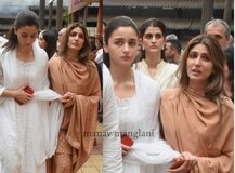 কৃষ্ণা রাজ কপূরের শেষকৃত্যে থাকতে পারেননি রণবীর, পরিবারের পাশে দাঁড়ালেন আলিয়া