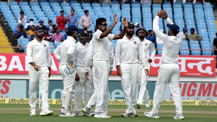 India vs West Indies-1st test-2nd day-full day report রাজকোট টেস্ট: ১৮১ রানে গুটিয়ে গেল ওয়েস্ট ইন্ডিজের প্রথম ইনিংস, এবার ফলো অন