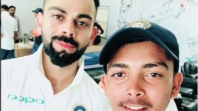 Prithvi showed he is different quality player: Kohli পৃথ্বী দেখিয়ে দিয়েছে, ও অন্য ধরনের খেলোয়াড়, বলছেন বিরাট