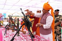 ভারত-পাক সীমান্তে বিএসএফ জওয়ানদের সঙ্গে দশেরা পালন স্বরাষ্ট্রমন্ত্রীর, করলেন শস্ত্র পূজা