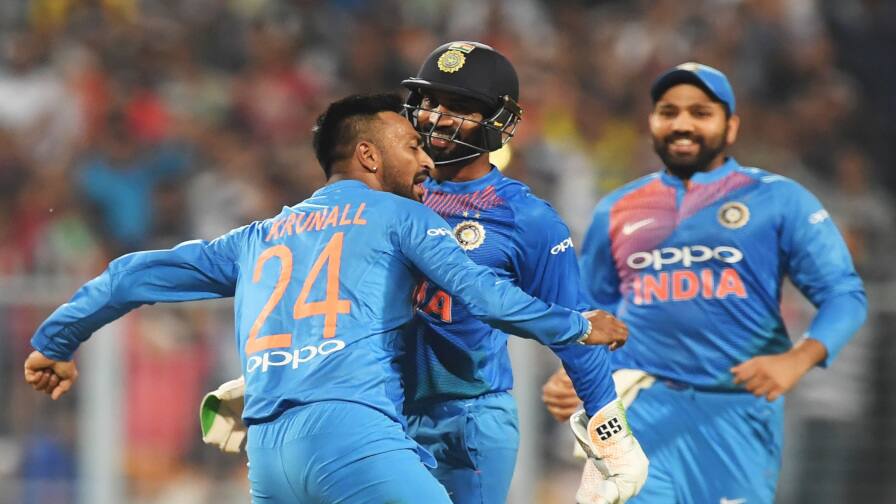 India beat West Indies by 5 wickets in first T20 International প্রথম টি-২০ ম্যাচে ওয়েস্ট ইন্ডিজকে ৫ উইকেটে হারাল ভারত