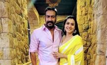 ছবিতে দেখুন: কেমন দীপাবলি উদযাপন করলেন কাজল ও অজয় দেবগণ