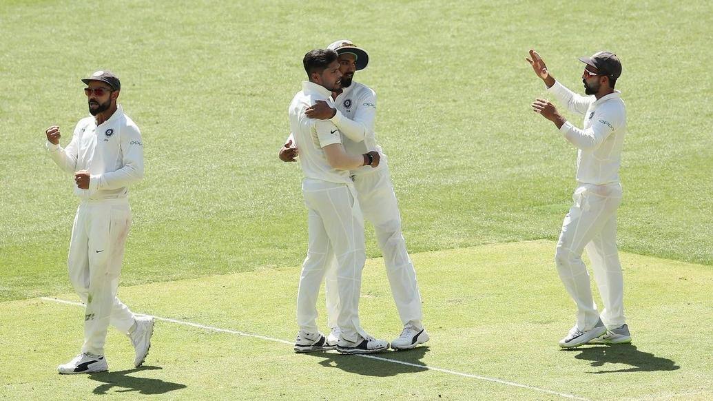 Australia end day one at 277/6 against India প্রথম দিনের শেষে অস্ট্রেলিয়ার রান ৬ উইকেটে ২৭৭