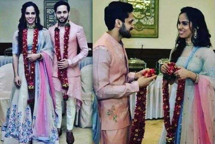 আগামীকাল ধর্মীয় মতে তাঁদের বিয়ে। সন্ধেয় হায়দরাবাদের এক হোটেলে রাখা হয়েছে রিসেশন পার্টি।