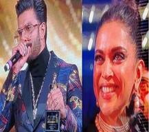 পুরস্কার অনুষ্ঠানে রণবীর সিংহের বক্তব্যে আবেগে চোখে জল স্ত্রী দীপিকার