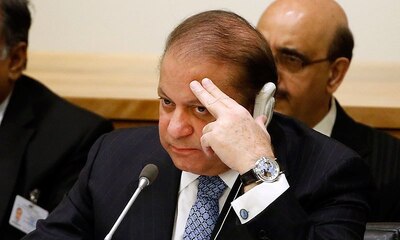 Ousted Pak PM Sharif gets 7 years in jail in Al-Azizia case acquitted in Flagship case দুর্নীতি মামলায় নওয়াজ শরিফের ৭ বছরের জেল