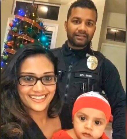 মৃত রণিল সিংহের বয়স ছিল ৩৩, তিনি নিউম্যান পুলিশ বিভাগের কর্পোরাল পদে ছিলেন। ওভারটাইম করার সময় এক অজ্ঞাতপরিচয় বন্দুকবাজ গুলি করে তাঁকে।