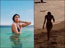 সমুদ্র স্নান করে নতুন বছর উদযাপন করলেন সুনীল শেট্টির মেয়ে আথিয়া