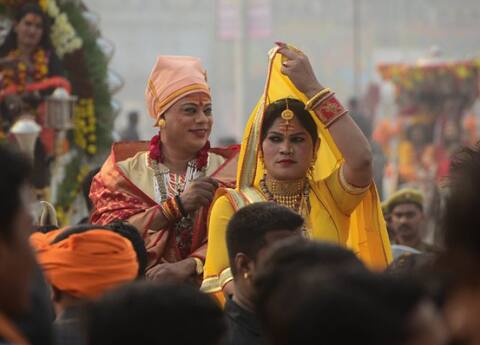 কুম্ভের ইতিহাসে এই প্রথম, রূপান্তরকামীদের কিন্নর আখড়া কুম্ভের ইতিহাসে এই প্রথম, রূপান্তরকামীদের কিন্নর আখড়া