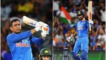 কোহলির শতরান, শেষ ওভারে ছয় ফিনিশার ধোনির, দ্বিতীয় একদিনের ম্যাচে অস্ট্রেলিয়াকে হারিয়ে সিরিজে সমতা ফেরাল ভারত