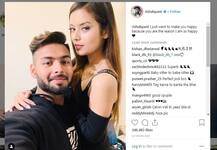 সোশ্যাল মিডিয়ায় ‘গার্লফ্রেন্ডে’র ছবি শেয়ার করলেন ঋষভ পন্ত