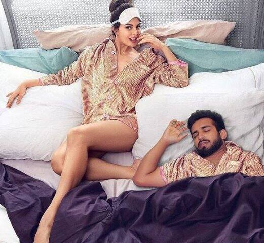 জ্যাকলিন ফার্নান্ডেজের সঙ্গে।