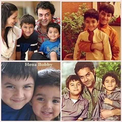 ছোটবেলায় আর্যমান ও ধরম (সব ছবি ইনস্টাগ্রামের সৌজন্যে)