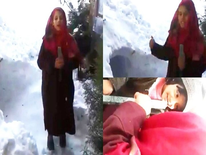 Kashmiri girl’s ‘weather report’ goes VIRAL! Teenager turns overnight sensation কাশ্মীর-কন্যার আবহাওয়ার খবরের ভিডিও সোশ্যাল মিডিয়ায় ভাইরাল, রাতারাতি জনপ্রিয়তার শীর্ষে