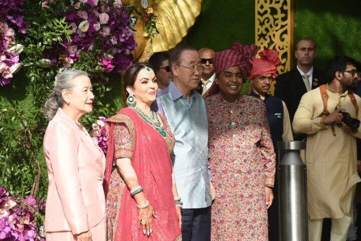 সস্ত্রীক এসেছিলেন রাষ্ট্রপুঞ্জের অষ্টম মহাসচিব বান কি মুন