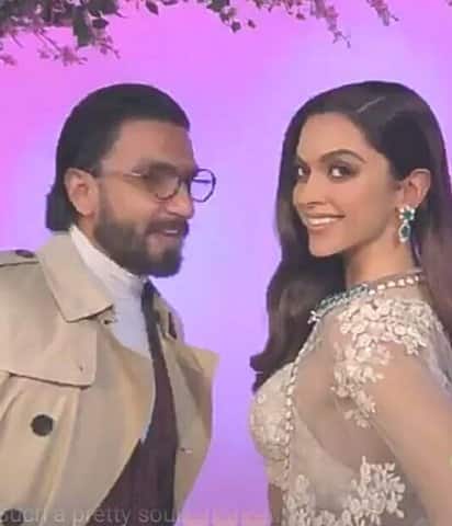 দীপিকার মোমের মূর্তির সামনে রণবীর