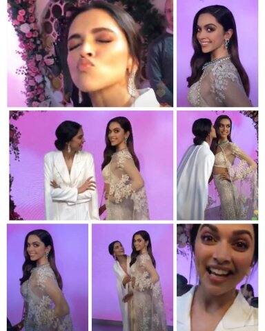 নিজের মূর্তির দীপ্পির কিছু মিষ্টি মুহুর্ত। (ছবি সৌজন্যে – ইনস্টাগ্রাম)