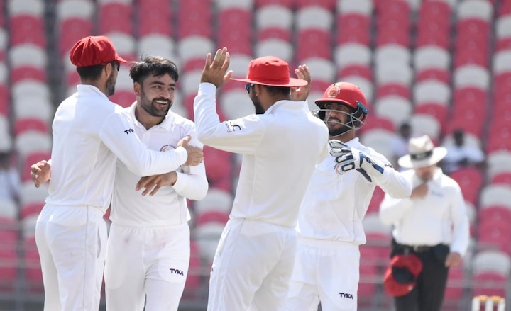 Afghanistan record maiden Test win, beat Ireland by 7 wickets আয়ারল্যান্ডকে ৭ উইকেটে হারিয়ে প্রথম টেস্ট জয় আফগানিস্তানের