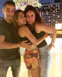 ছবিতে দেখুন- লন্ডনে ছুটি কাটাচ্ছেন করিনা কপূর-অমৃতা অরোরা