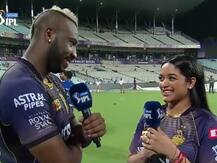 দেখুন: ম্যাচের পর স্ত্রী জ্যাসিমের সঙ্গে জয়ের উচ্ছাস, অ্যাভেঞ্জার্স ফ্যান রাসেল বললেন, ‘সুপারহিরো’ বললে ভালো লাগে