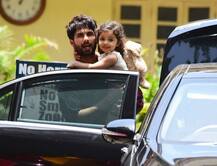 দেখুন ছবি: শাহিদের গলা জড়িয়ে আদর কন্যা মিশার