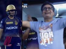 শুবমানের হাফসেঞ্চুরি সম্পূর্ণ হতেই গ্যালারিতে ভাংড়া আপ্লুত বাবার, সিনিয়র গিলকে দেখে উচ্ছ্বসিত শাহরুখও