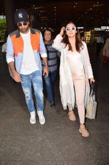 ব্রহ্মাস্ত্র-র শ্যুটিং শেষ, লন্ডন থেকে মুম্বই ফিরলেন রণবীর-আলিয়া