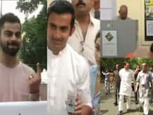 রাষ্ট্রপতি, রাহুল-প্রিয়ঙ্কা-সনিয়া থেকে কোহলি, গম্ভীর, ষষ্ঠ দফার লোকসভা নির্বাচনে অংশ নিলেন বিশিষ্টরা