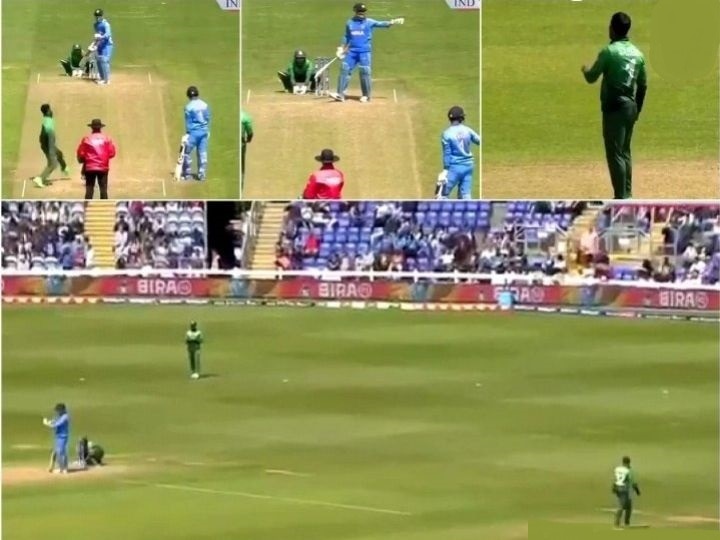WATCH, Dhoni helps Bangladesh setting their field placement during warm-up match দেখুন, ফিল্ডারকে ঠিক জায়গায় দাঁড় করাও, বাংলাদেশের সাব্বির রহমানকে পরামর্শ দিলেন ধোনি