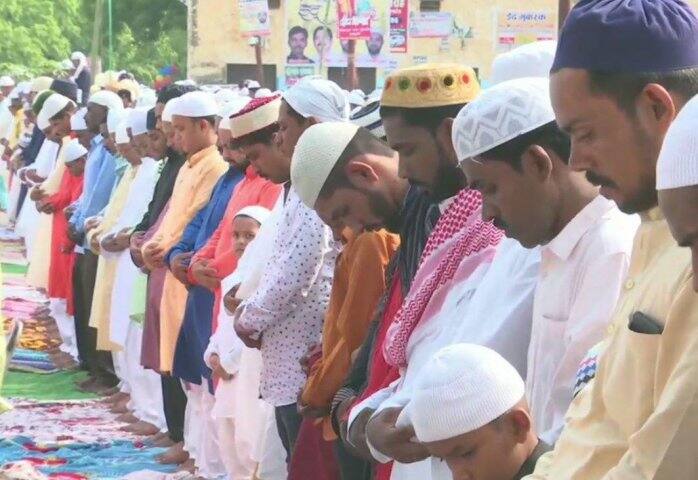 গোরক্ষপুরে মুবারক খান শাহিদ ইদগাহের ছবি