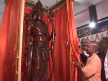 অযোধ্যার মিউজিয়ামে ৭ ফুটের রাম-মূর্তি উদ্বোধন করলেন যোগী, বললেন, সবাই এখানে রামমন্দির চায়