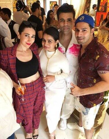 বরুন ধওয়ন এর সঙ্গে কর্ণ ও করিশমা