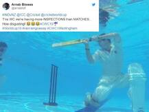 বৃষ্টির জন্য বারবার বিশ্বকাপের ম্যাচে বিঘ্ন, সোশ্যাল মিডিয়ায় ব্যঙ্গ-বিদ্রূপ ক্রিকেটপ্রেমীদের