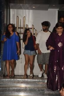 ছবিতে দেখুন: মুম্বইয়ে বৃষ্টির সন্ধ্যায় শাহিদ-মীরার ডিনার ডেট