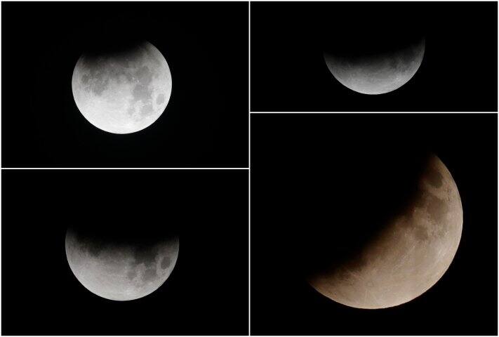 গুরুপূর্ণিমার রাতের আকাশে বিরল মহাজাগতিক ঘটনা। বছরের প্রথম ও শেষ আংশিক চন্দ্রগ্রহণ দেখা গেল ভারত সহ পৃথিবীর বিভিন্ন প্রান্ত থেকে। 
