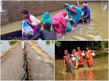 অতিভারী বৃষ্টিতে ভাসছে বিহার-অসমের বিস্তীর্ণ অঞ্চল- মৃতের সংখ্যা বেড়ে দাঁড়াল ১৭৪