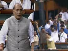 কাশ্মীর: মধ্যস্থতার কোনও প্রশ্নই নেই, লোকসভায় রাজনাথ, ওয়াকআউট বিরোধীদের