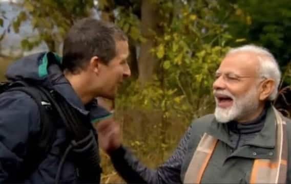 বেয়ার গ্রিলস নিজের টুইটার অ্যাকাউন্টে এই এপিসোডের টিজার পোস্ট করেছেন। ৪৫ সেকেন্ডের ওই টিজারে প্রধানমন্ত্রী মোদি এবং গ্রিলসকে দেখা যাবে জঙ্গলে ঘুরতে এবং রাবার-বোটে বসে থাকতে।
