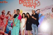 দেখুন! ড্রিম গার্ল-এর ট্রেলার উদ্বোধনে শাড়িতে আয়ুষ্মান খুরানা