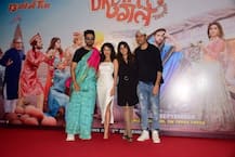 দেখুন! ড্রিম গার্ল-এর ট্রেলার উদ্বোধনে শাড়িতে আয়ুষ্মান খুরানা