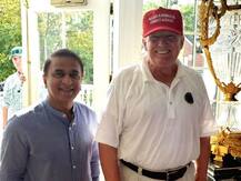 নিউইয়র্কে মার্কিন প্রেসিডেন্ট ট্রাম্পের সঙ্গে দেখা করলেন গাওস্কর