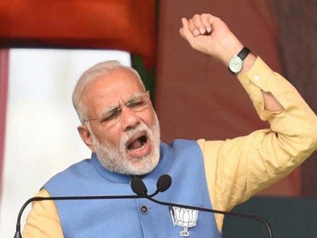 PM Modi Dares Opposition To Declare Bringing Back Article 370 ক্ষমতা থাকলে ৩৭০ অনুচ্ছেদ ফেরত আনার ঘোষণা করুক, বিরোধীদের চ্যালেঞ্জ মোদির