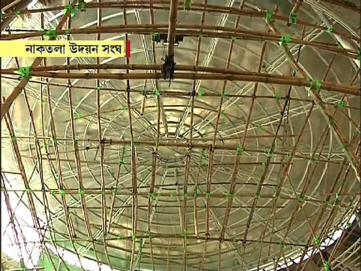 নাকতলা উদয়ন সঙ্ঘ - নাকতলা উদয়ন সঙ্ঘের এবারের বিষয় ভাবনা, জন্ম। জল সংরক্ষণের বিষয়টিকে ফুটিয়ে তোলা হয়েছে ইনস্টলেশনের মাধ্যমে। 