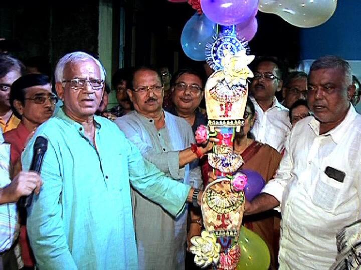 আদি লেক পল্লীর খুঁটিপুজো। 