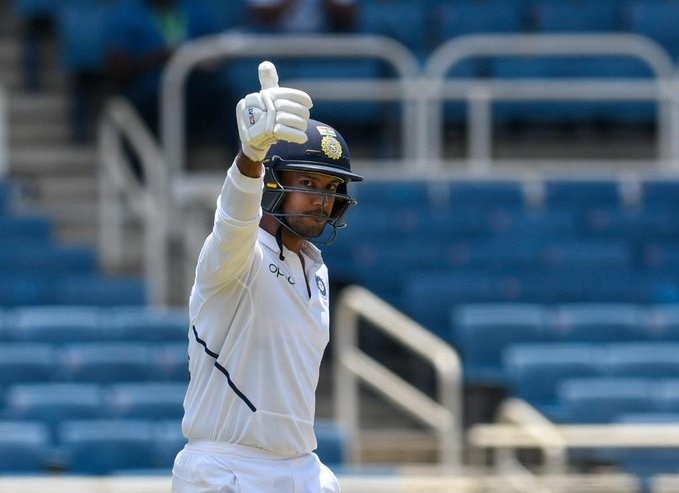 Maiden Test century of Hanuma Vihari, India in strong position against Windies in second Test টেস্টে হনুমা বিহারীর প্রথম শতরান, ইশান্তের অর্ধশতরান, চালকের আসনে ভারত