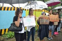 গাছ কাটার প্রতিবাদে বৃষ্টির মধ্যেই পথে নামলেন শ্রদ্ধা কপূর