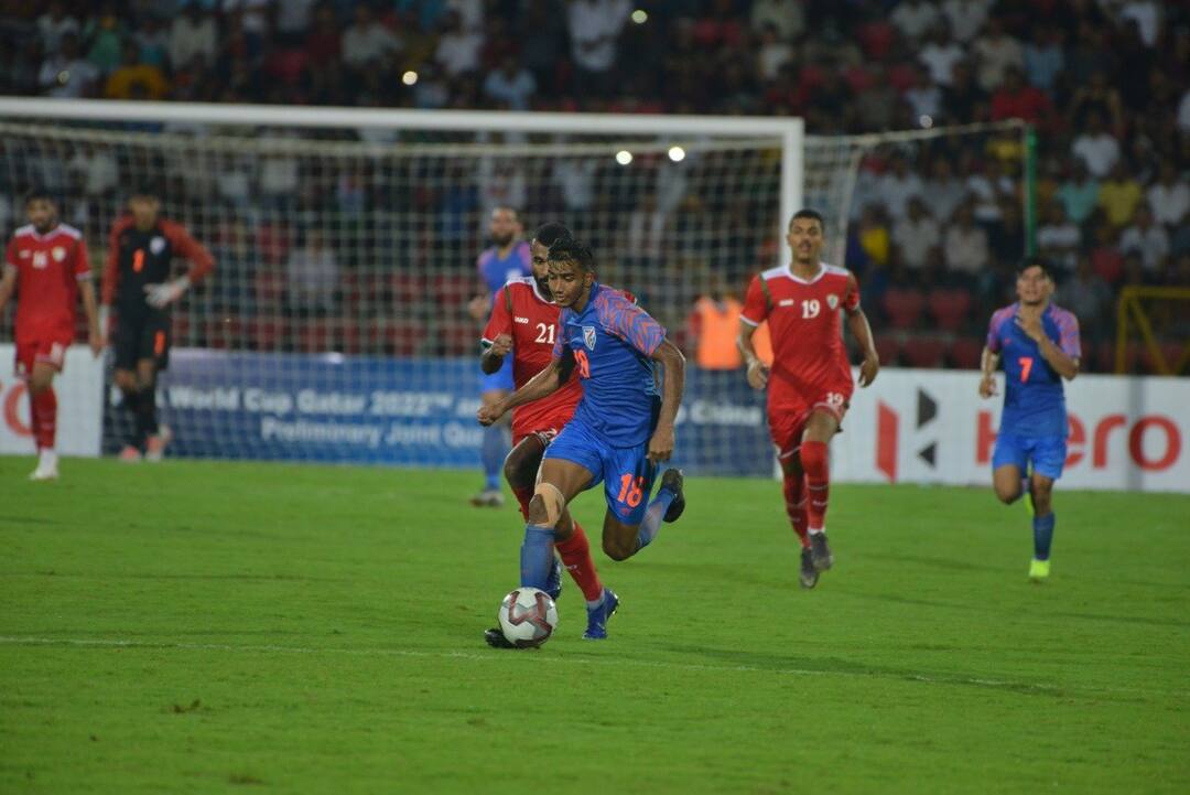 ফিফা বিশ্বকাপ যোগ্যতা অর্জন: এগিয়ে থেকেও ওমান ম্যাচ হারল ভারত