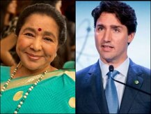 ৮৬-তে পড়েছেন আশা ভোঁসলে, উপহার পাঠালেন কানাডার প্রধানমন্ত্রী জাস্টিন ট্রুডো