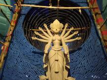 বাদামতলা আষাঢ় সঙ্ঘের পুজো প্রস্তুতি